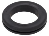Manşon negru TPE pentru cabluri - &Oslash;orificiu montaj 31,5mm, -40&divide;135&deg;C