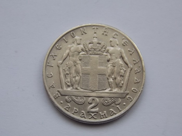 2 DRAHME 1966 GRECIA