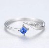 Inel Argint reglabil finut -BLUE- ARG397F, Argintboutique