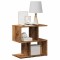 Gossi dulap lateral, lemn vechi, 50x30x51,5 cm, pal
