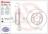 BREMBO 09.B633.10 PRIME LINE Disc frana