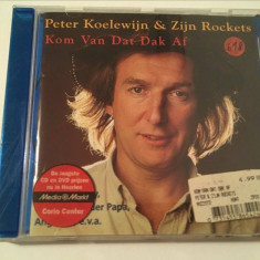 * CD muzica: Peter Koelewijn & Zijn Rockets ‎– Kom Van Dat Dak Af 1998 Jazz Rock