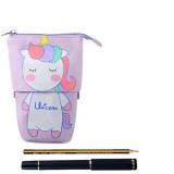 Penar pliabil multifunctional ZEQAS, include un pix si un creion, capacitate mare, confectionat dintr-un material de inalta calitate, pliat se transfo