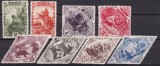 Tanu Tuva 1934 fauna activitati MI 41-48 MNH, Nestampilat