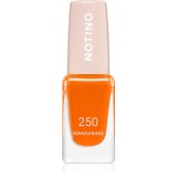 Notino Gel Effect Nail Polish lac de unghii cu efect de gel 250 Mandarino 10 ml