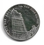 Marea Britanie - 2017 Landmarks of Britain BIG BEN - 1OZ .999 Argint Bullion 2 Pounds