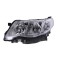 Far SUBARU FORESTER (SH), 01.2008-03.2013, TYC, fata, partea stanga, tip bec H7+HB3; electric; cu motor;