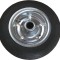Roata ansamblata din metal RealParts pentru protap remorca auto 200 x 47 mm AutoDrive ProParts