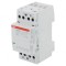 Contactor 4-pol 25A 230-240V AC/DC
