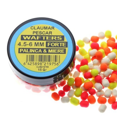 Wafters Claumar Palinca si Miere Forte Mix Color 15Gr 4.5-6mm foto