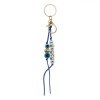 Breloc Cordon Ochi Asigurare, 21cm, Albastru, Alb, Oem