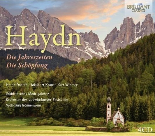 Box 4 CD Joseph Haydn - Die Jahreszeiten - Die Sch&ouml;pfung, sigilat