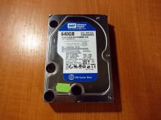 Hard disk Western Digital 640GB SATA 7200rpm 16MB cache WD6400AAKS 500GB+ foto