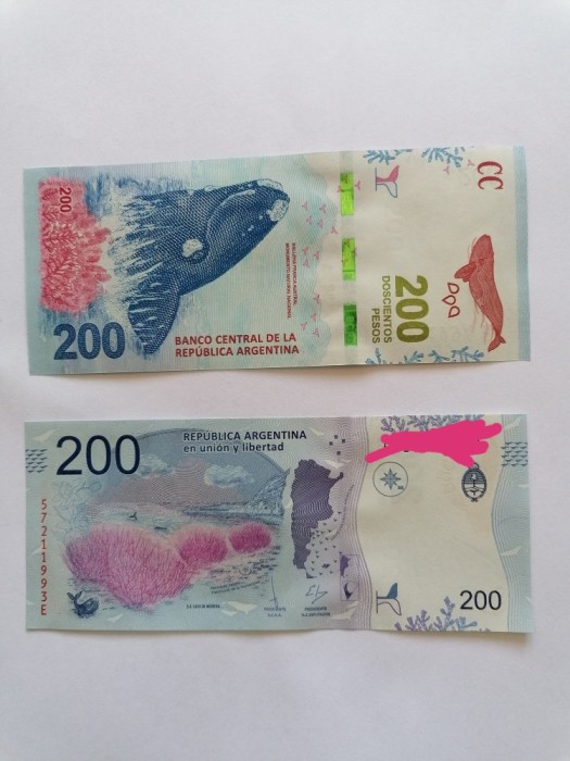 Argentina 200 Pesos 2016 UNC