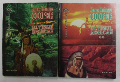 ULTIMUL MOHICAN de JAMES FENIMORE COOPER , VOLUMELE I - II , 1997 foto