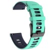 Curea din silicon compatibila cu Xiaomi Amazfit GTR 47mm, Telescoape QR, 22mm, Tea Green