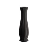 Cumpara ieftin Vaza flori ceramica neagra Tribeca 16,5 x 58 cm