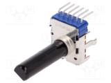 Poten&Aring;&pound;iometru axial ALPS 50mW 10k&Icirc;&copy; &Acirc;&plusmn;20% 300&Acirc;&deg; pentru PCB Ax: 6mm L: 30mm