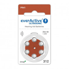 everActive ULTRASONIC 312 baterii aparate auditive-Conținutul pachetului 1x Blister