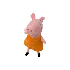 Figurină Mama Pig, Peppa Pig, 25 cm, portocalie