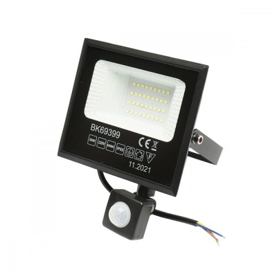 Proiector LED 30W cu senzor de miscare 6500K foto