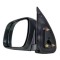 Oglinda exterioara Toyota Hilux 01.2005-01.2012 Partea Stanga Crom Convex Manuala Fara Incalzire 879400K050, carcasa texturata