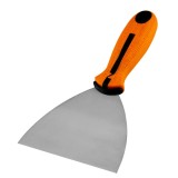 Spaclu din otel inoxidabil 125 mm cu maner bi-material ergonomic
