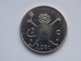1 GULDEN 2001 OLANDA-COMEMORATIVA, Europa