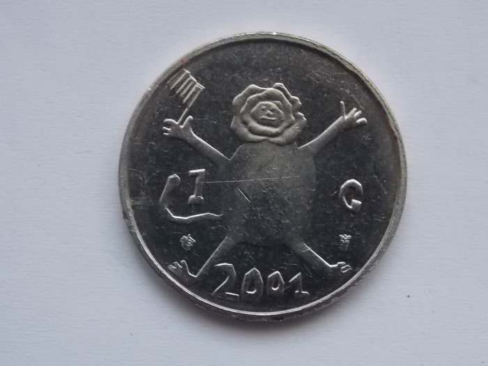 1 GULDEN 2001 OLANDA-COMEMORATIVA