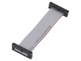 Cablu panglică SAMTEC IDC 76,2mm FFSD-13-D-03.00-01-N-SR cu conectori IDC ambele părți