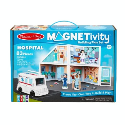 Set magnetic de joaca spitalul - melissa &amp;amp; doug foto