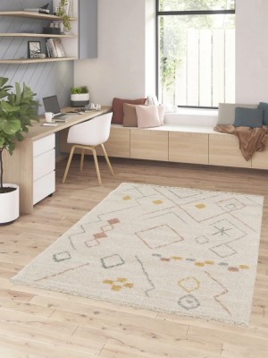 Covor Belgian, Sydney 62604, Crem, Diverse Dimensiuni - 120x170 cm foto