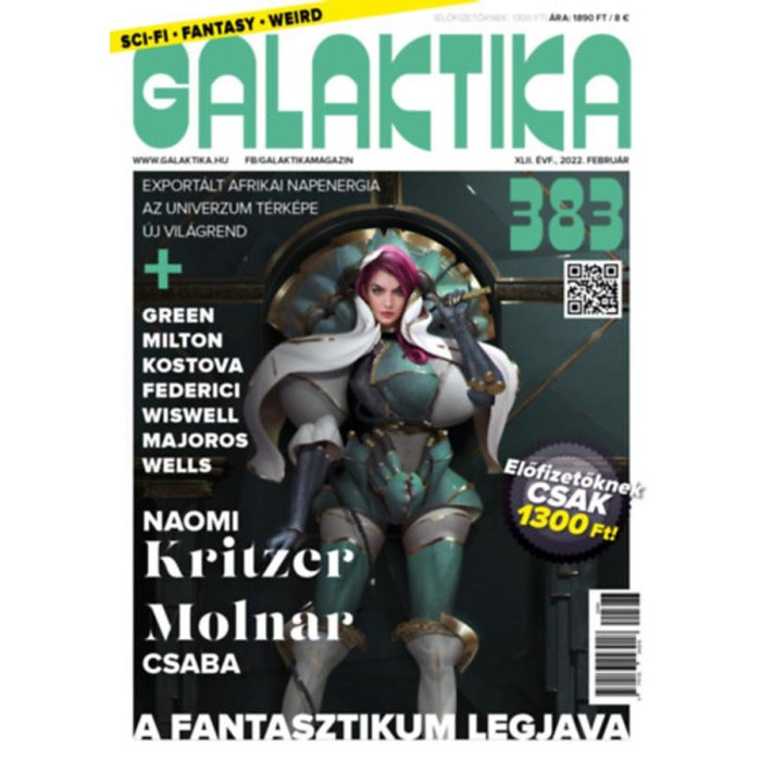 Galaktika Magazin 383. sz&aacute;m - 2022. febru&aacute;r