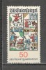 Germania.1977 Till Eulenspiegel-carte populara MG.396, Nestampilat
