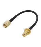 Cablu SMA tata - SMA mama drept 10cm JC Antenna AD.ANT.013