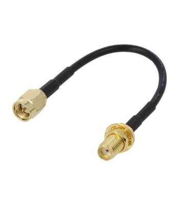 Cablu SMA tata - SMA mama drept 10cm JC Antenna AD.ANT.013 foto