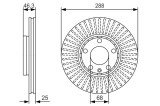 BOSCH 0 986 479 R82 Disc frana
