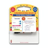Calendarul meu anual: Invat limba engleza - de la 4 la 6 ani
