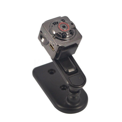 Mini-camera de supraveghere IdeallStore&amp;reg;, Tiny Surveillance, Full HD 1080p, 30 fps, negru foto