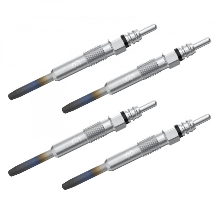 Set 4 bujii incandescente Bosch pentru Audi A2, A3, A4 B6, A6 C5, Seat Alhambra, Cordoba, Ibiza III, Leon, Toledo, Skoda Fabia, Octavia, VW Bora, Polo