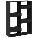 Cumpara ieftin Biblioteca, negru, 100x33x135 cm, lemn prelucrat