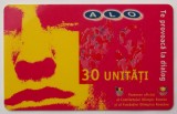 ROMANIA CARTELA ALO 30 UNITATI - PENTRU COLECTIONARI **