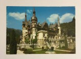 Carte postala CASTELUL MUZEU PELES, SINAIA necirculata (Stare f. buna!)