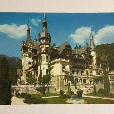 Carte postala CASTELUL MUZEU PELES, SINAIA necirculata (Stare f. buna!)