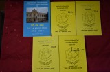 Cinci carti aniversare Facultatea de Chimie Industriala Iasi promotia 1957
