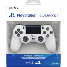 Controller Wireless SONY PlayStation DualShock 4 V2, Glacier White foto