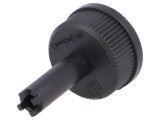 Comutator rotativ 6 poziții 6mm 0.13A 150V
