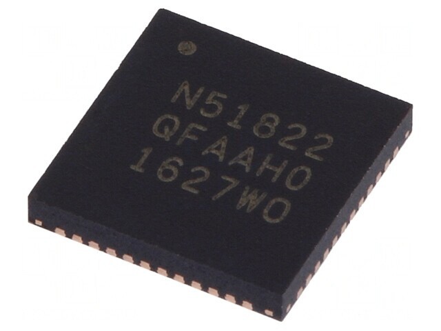 IC SoC QFN48 128B SRAM 16kB RAM 256kB FLASH 16-bit Timers