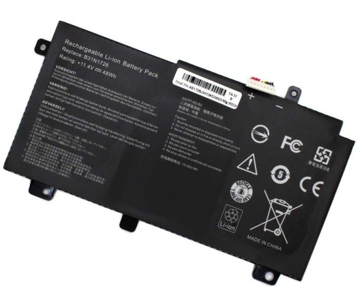Baterie AsusTUF FX504GM 48Wh, TUF FX505GD 48Wh, TUF FX505GE 48Wh, TUF FX505GM 48Wh