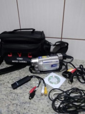 Camera video JVC camcorder GR-DVL 510 - inclusa placa captura video Easy cap foto